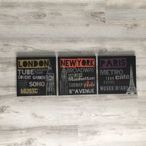 IKEA Wall Canvas (set of 3)